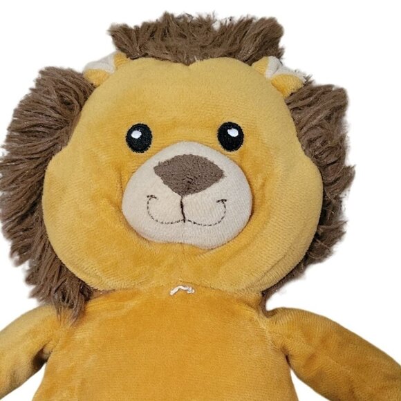 Lion 14 inch Plush Brown Fuzzy Mane King Of The Jungle Cat Stuffed Animal Toy - Picture 3 of 4